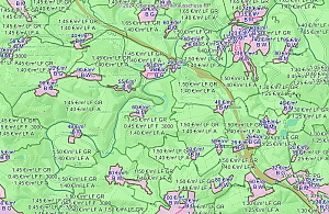 Screenshot der Bodenrichtwerte Neustadt an der Wied