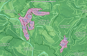 Screenshot der Bodenrichtwerte Niederbreitbach