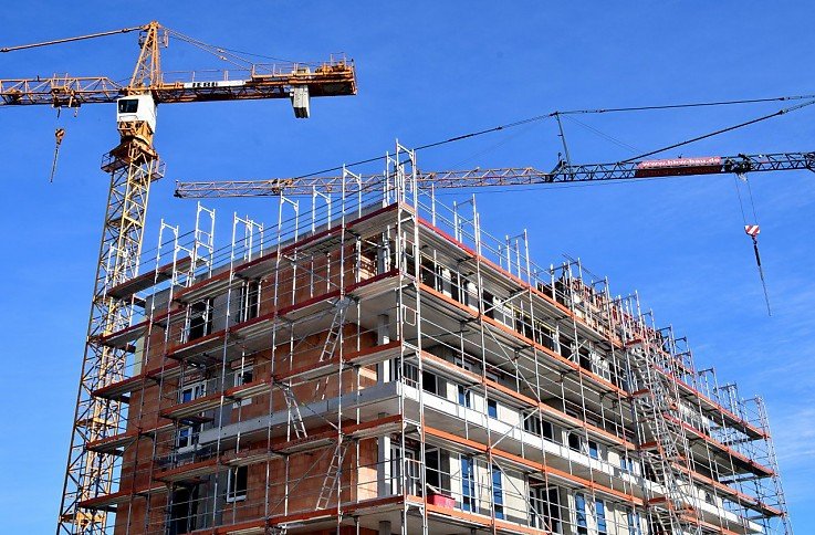 Stillgelegte Baustelle Stillgelegte Baustelle