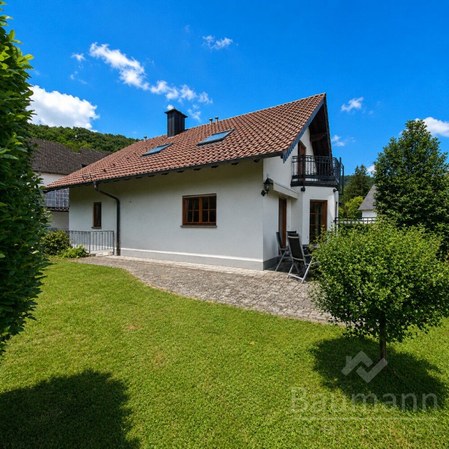 Gartenseite Einfamilienhaus Unkel Scheuren Einfamilienhaus Unkel / Scheuren