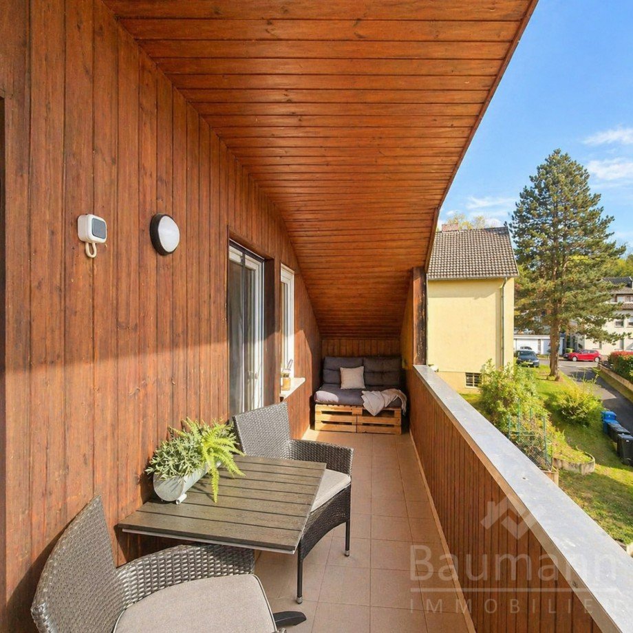 Balkon Dachgeschosswohnung Linz am Rhein