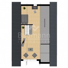 Grundriss-Spitzboden TRAUM-MAISONETTE-WOHNUNG  - STUDIO, WEITBLICK, GARAGE & MEHR