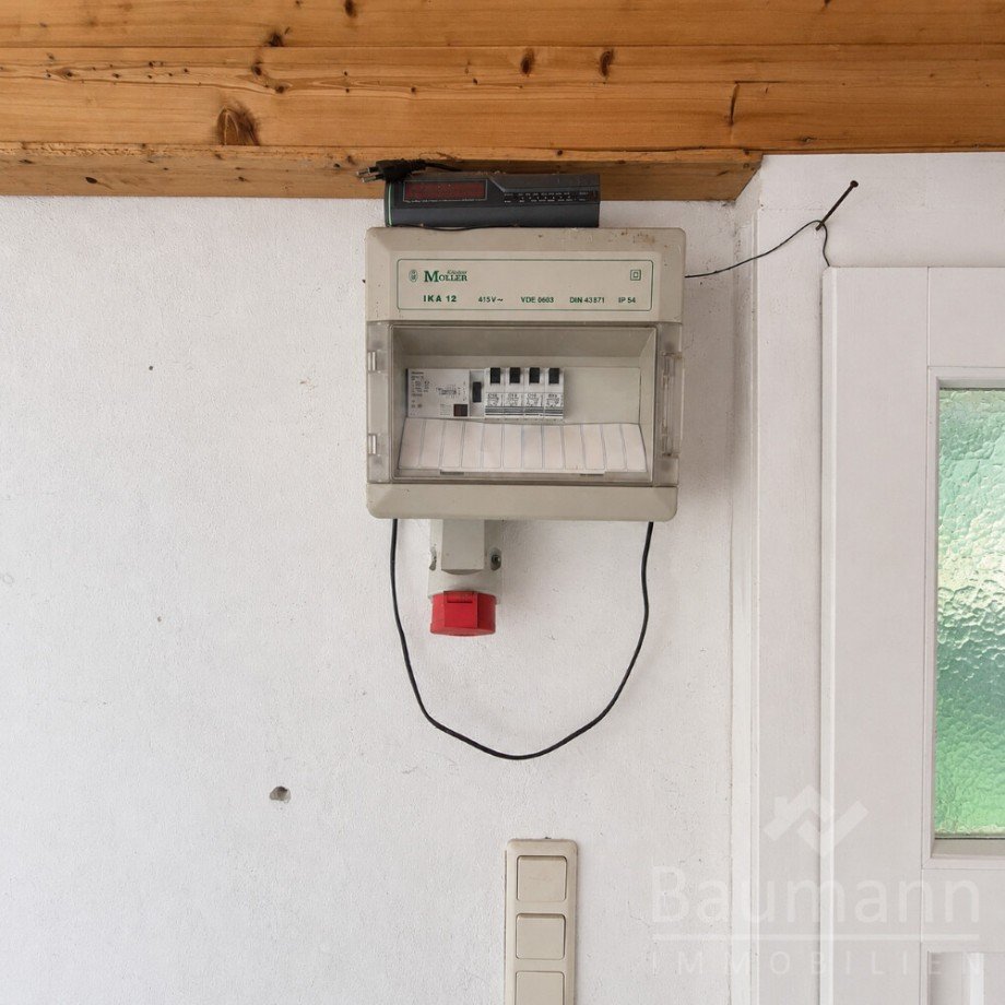 Unterverteilung inklusive Starkstromanschluss in der Garage Einfamilienhaus Unkel Scheuren Einfamilienhaus Unkel / Scheuren