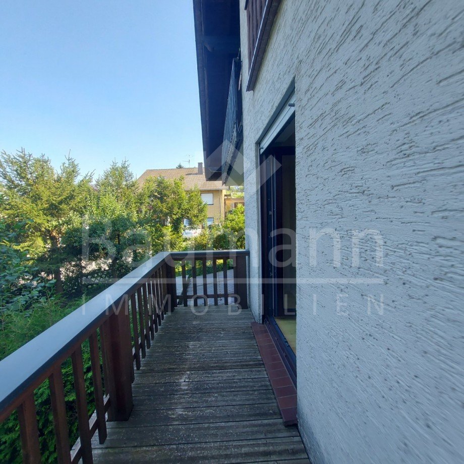 Balkon Doppelhaush�lfte Linz am Rhein / Roniger Hof