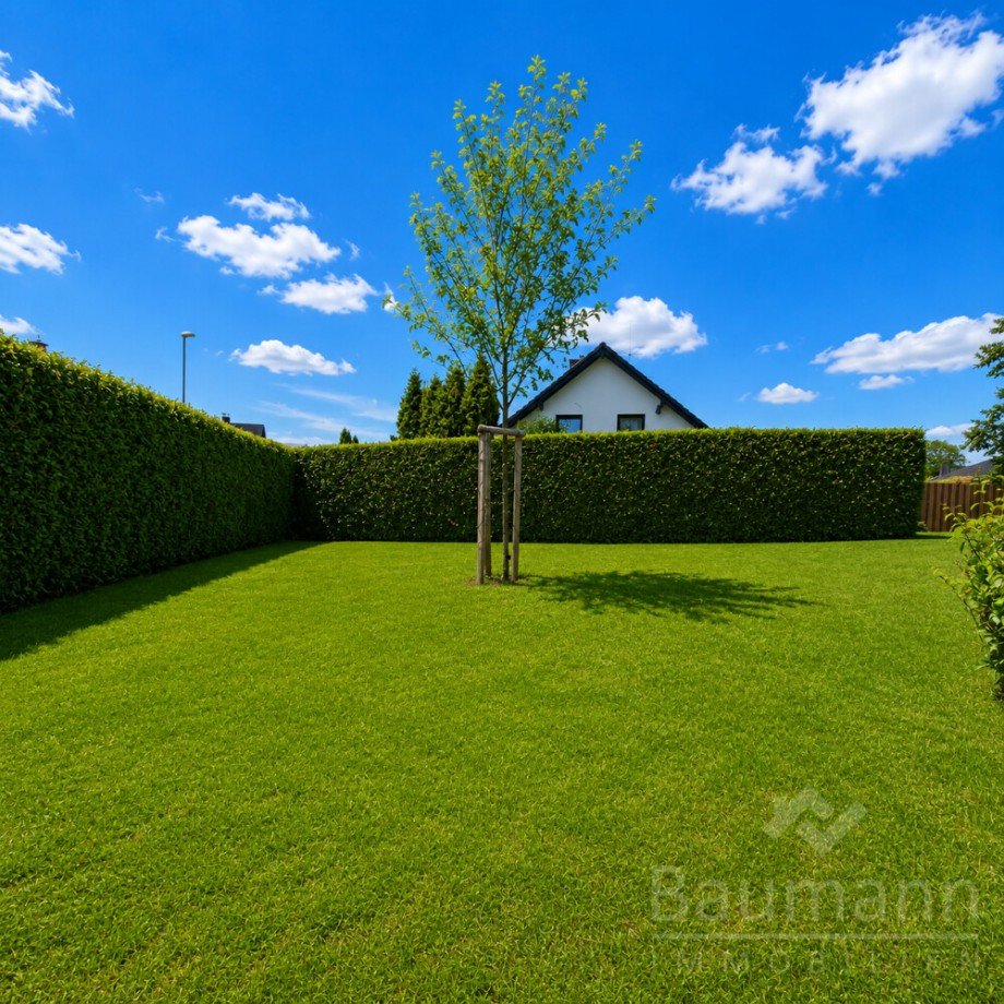 Garten mit Heckeneinfriedung Einfamilienhaus Unkel Scheuren Einfamilienhaus Unkel / Scheuren
