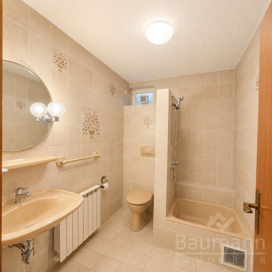 Duschbad im Untergeschoss Einfamilienhaus Bad H�nningen Einfamilienhaus Bad H�nningen