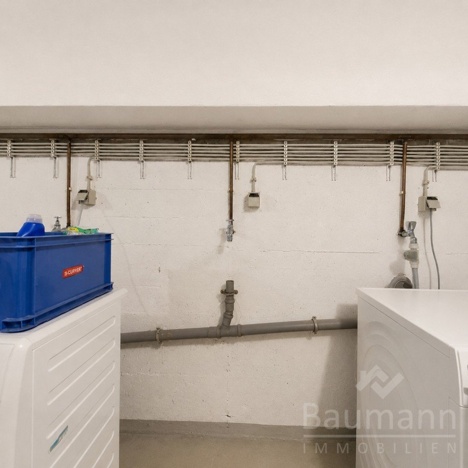 Stellplatz f�r die Waschmaschine Etagenwohnung Bad Honnef