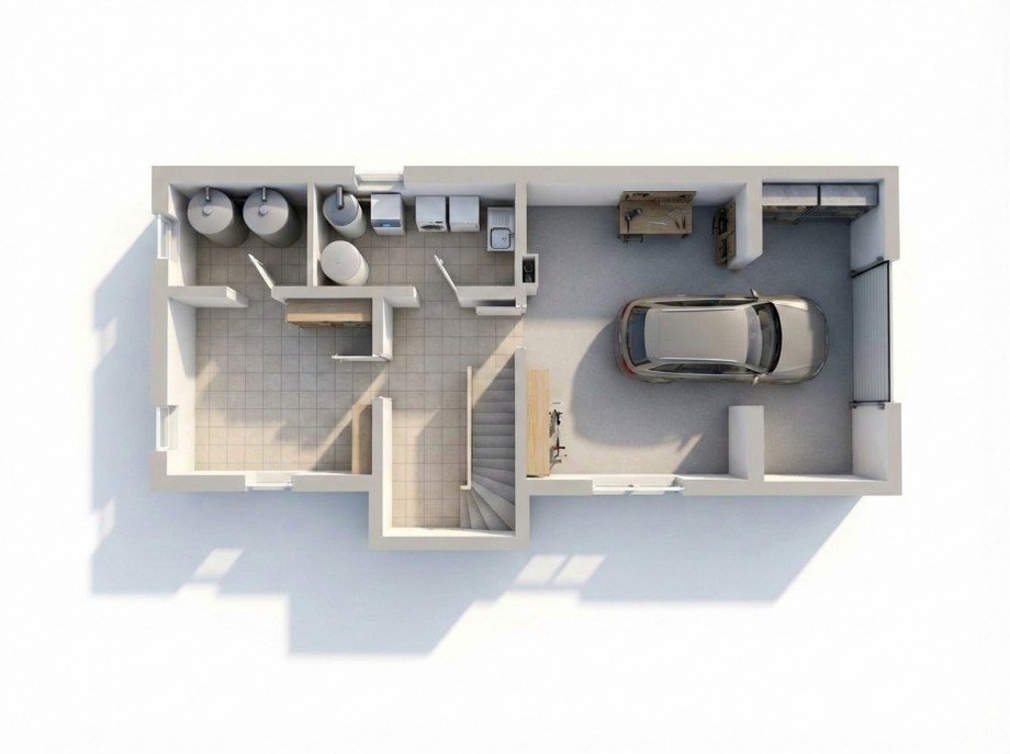 Kellergeschoss Einfamilienhaus Neuwied / Feldkirchen