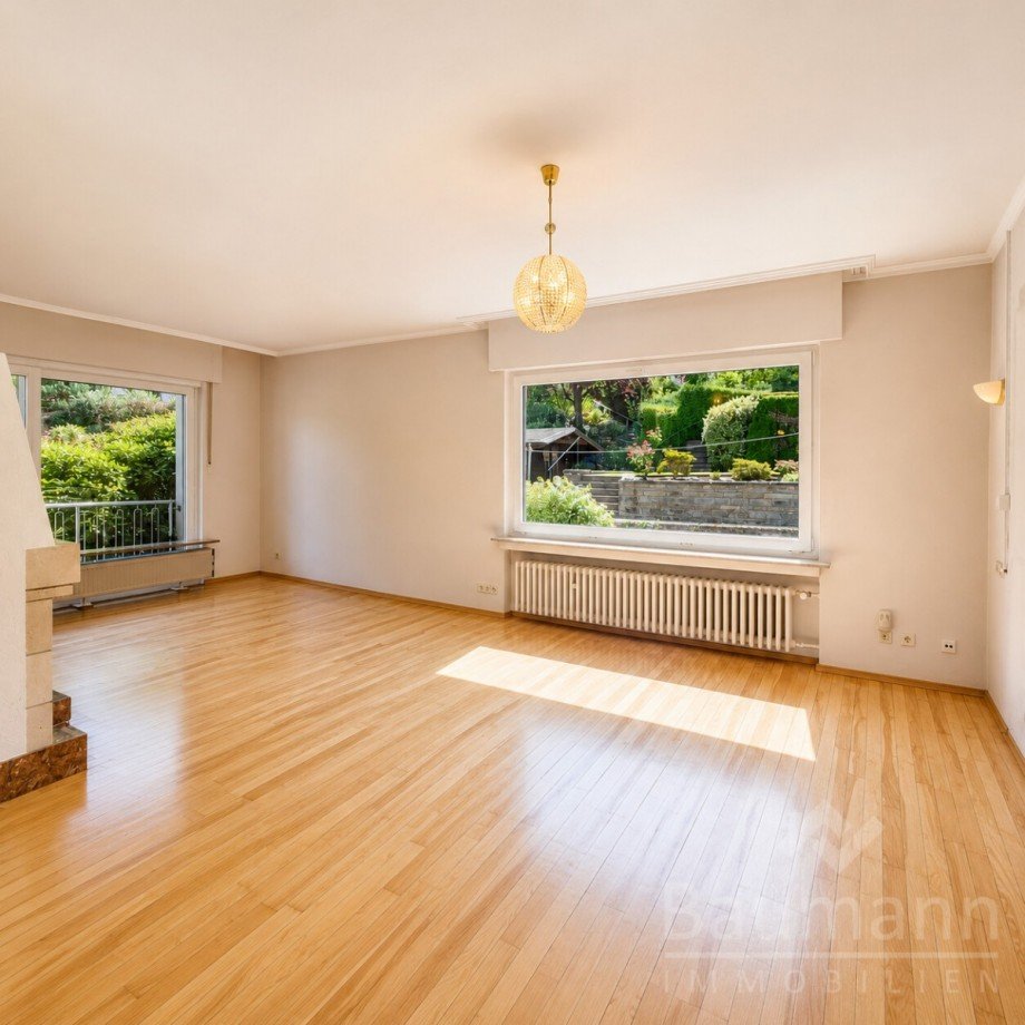 Wohnzimmer im Erdgeschoss Einfamilienhaus Bad H�nningen Einfamilienhaus Bad H�nningen
