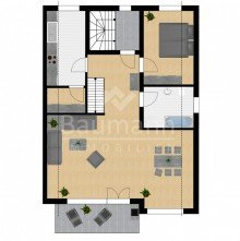 Grundriss-OG TRAUM-MAISONETTE-WOHNUNG  - STUDIO, WEITBLICK, GARAGE & MEHR
