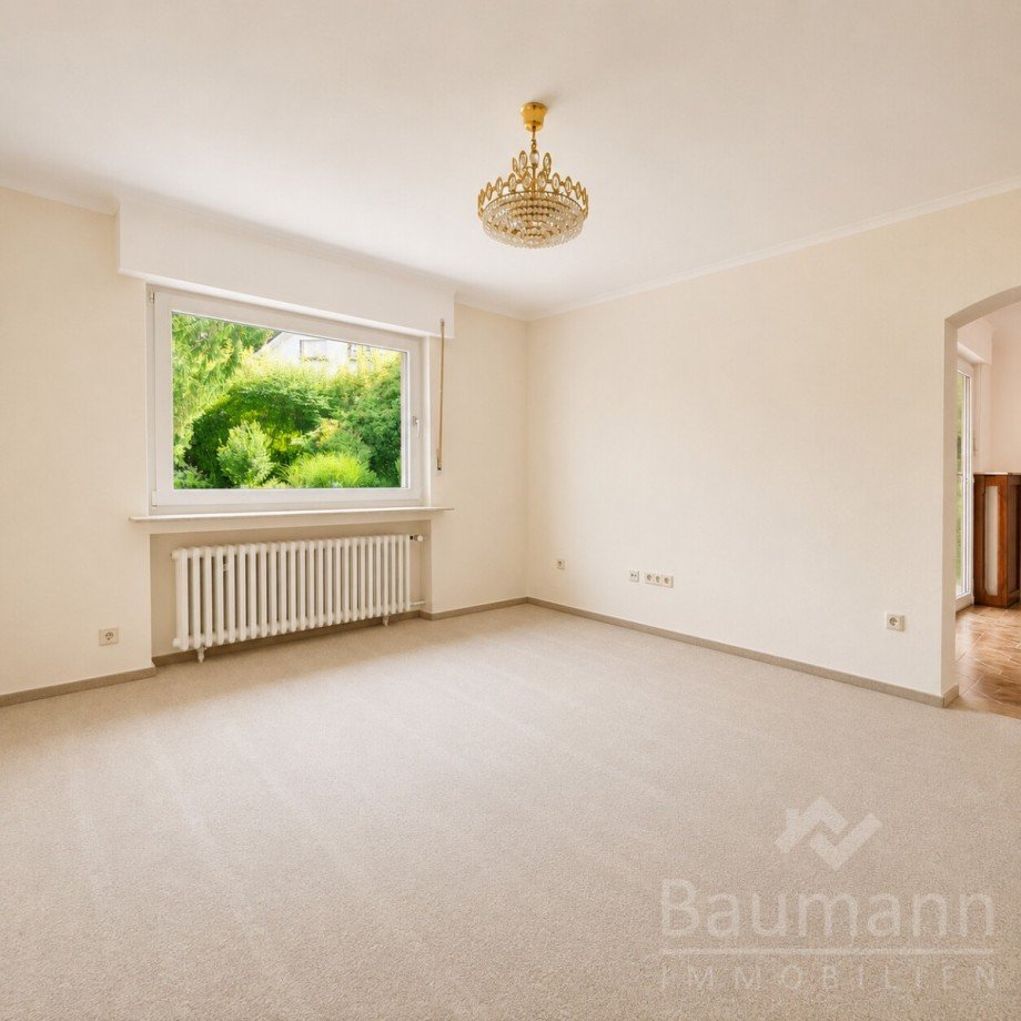 Schlafzimmer im UG mit Blick in den Garten Einfamilienhaus Bad H�nningen Einfamilienhaus Bad H�nningen