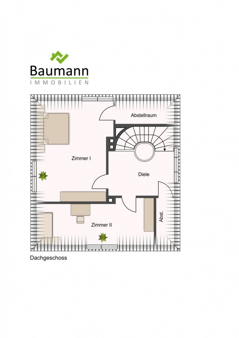 Grundriss Dachgeschoss Einfamilienhaus Bad H�nningen / Ariendorf