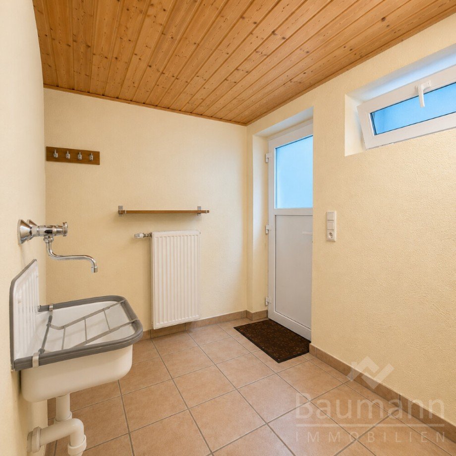 Waschk�che mit Zugang zum Garten Einfamilienhaus Unkel Scheuren Einfamilienhaus Unkel / Scheuren
