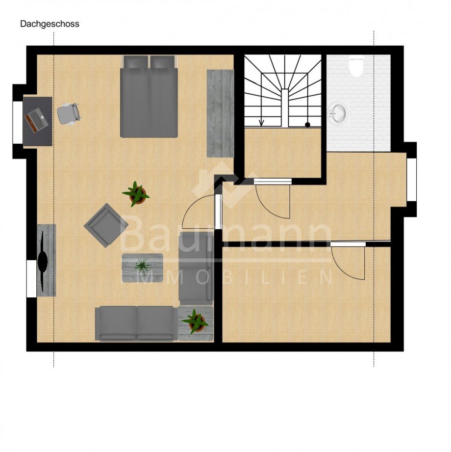 Grundriss-DG Reihenhaus Neuwied