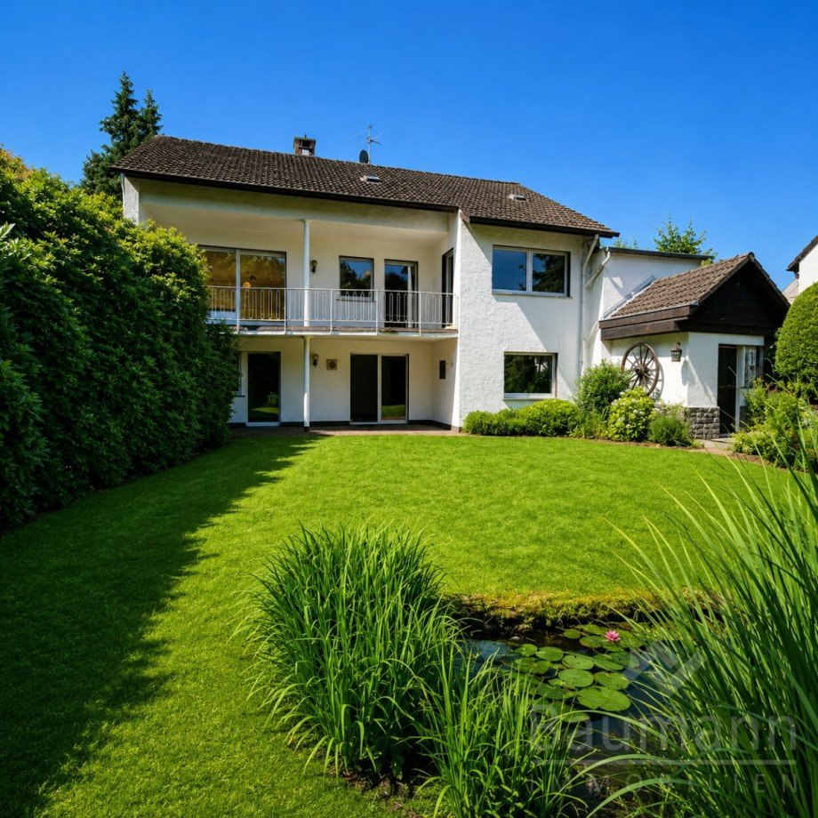 Gartenansicht Einfamilienhaus Bad H�nningen Einfamilienhaus Bad H�nningen