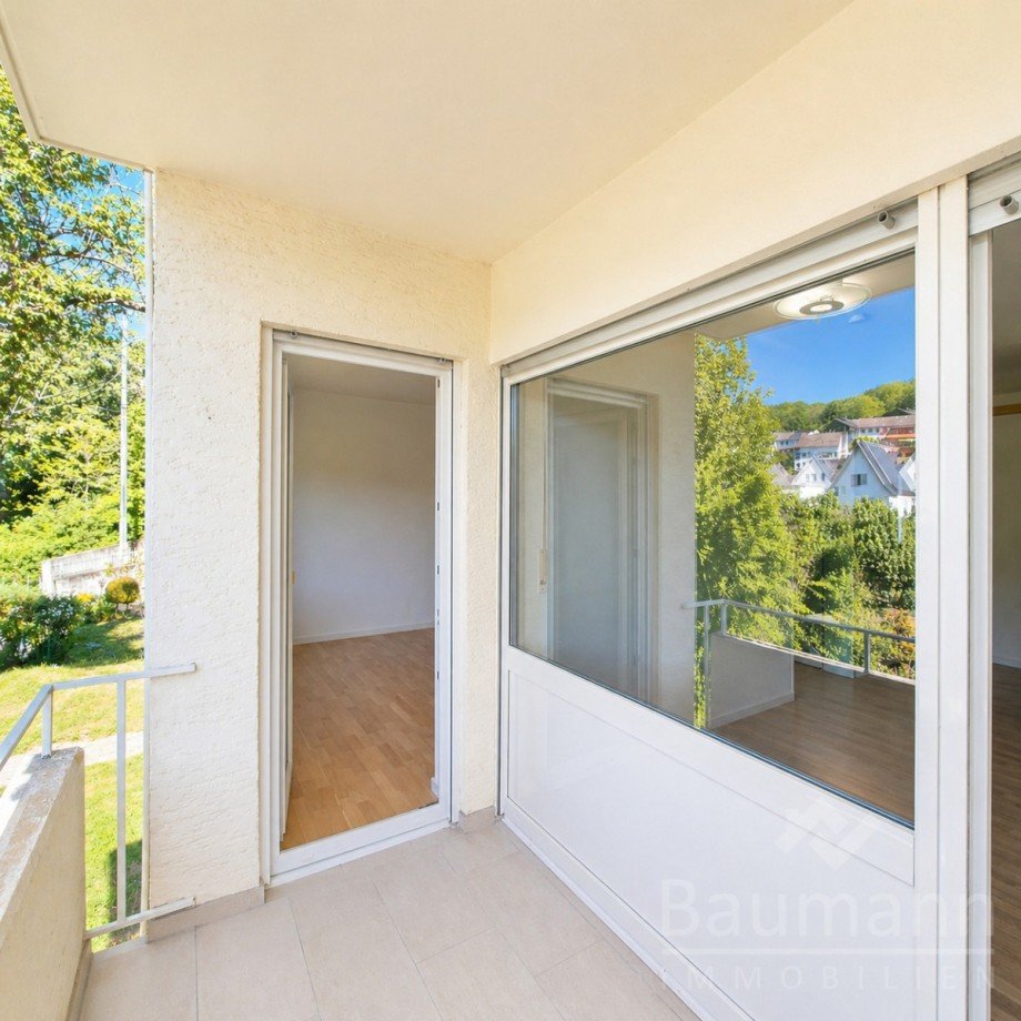 Balkon Erdgeschosswohnung Linz am Rhein