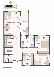 Grundriss EG EINFAMILIENHAUS MIT EINLIEGERWOHNUNG - FLEXIBLES WOHNKONZEPT F�R FAMILIEN
