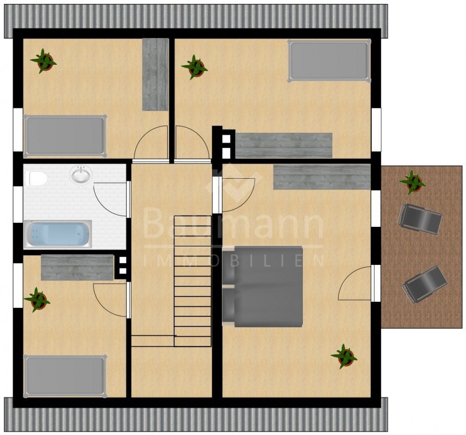 OG Einfamilienhaus Bad H�nningen