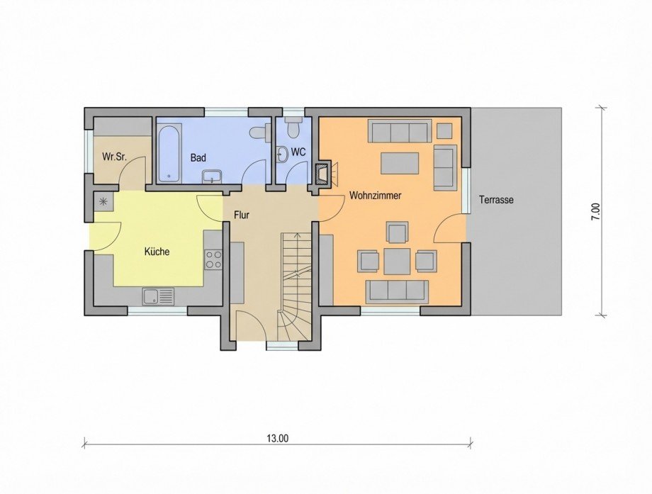 Erdgeschoss Einfamilienhaus Neuwied / Feldkirchen