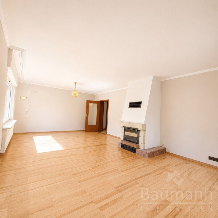 Kamin im Wohnzimmer Einfamilienhaus Bad H�nningen Einfamilienhaus Bad H�nningen